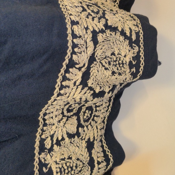 Lucky Brand Lucky Lotus Women's Size 2X Detail Hem Open Front Cardigan Sweater - Picture 8 of 16